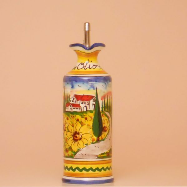 PT108B 20G - Oil bottle cm. 20 h. (sunflowers)