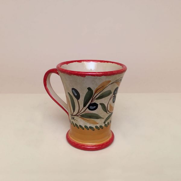OL104 11 - Chocolate mug cm 11h