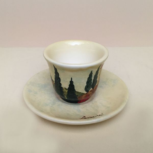 PA218 07 - Coffee cup + saucer