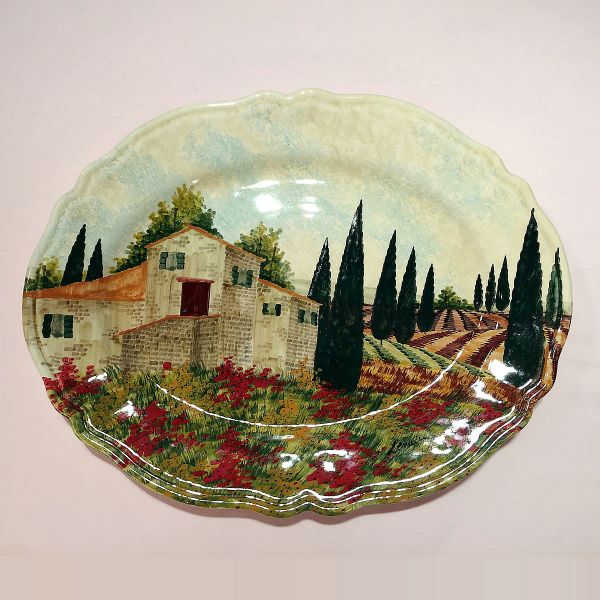 PA212 42S - Oval tray cm 42x33