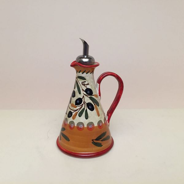 OL105 16C - Cone-shaped oil bottle cm. 16h