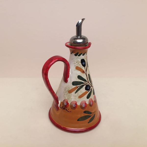 OL105 16C - Cone-shaped oil bottle cm. 16h