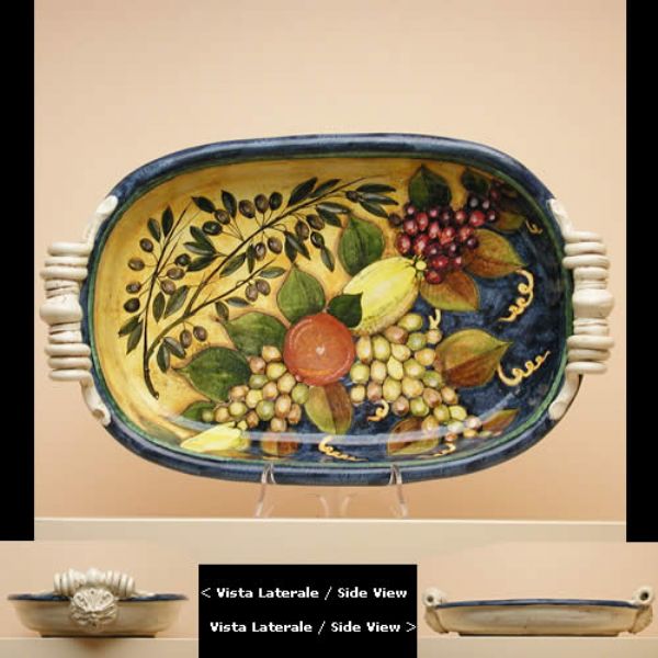 GN343D 57 - Deep rectangular tray cm. 57x36x13H