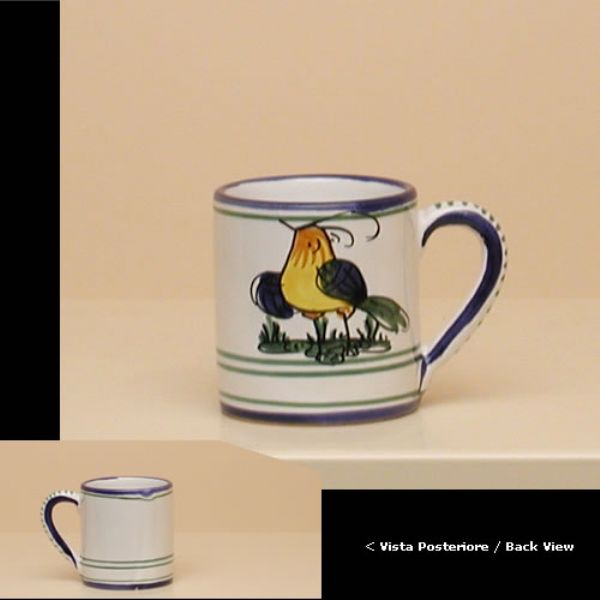 UC104 07 6 - Set of 6 mugs cm.7h, inches 2.75