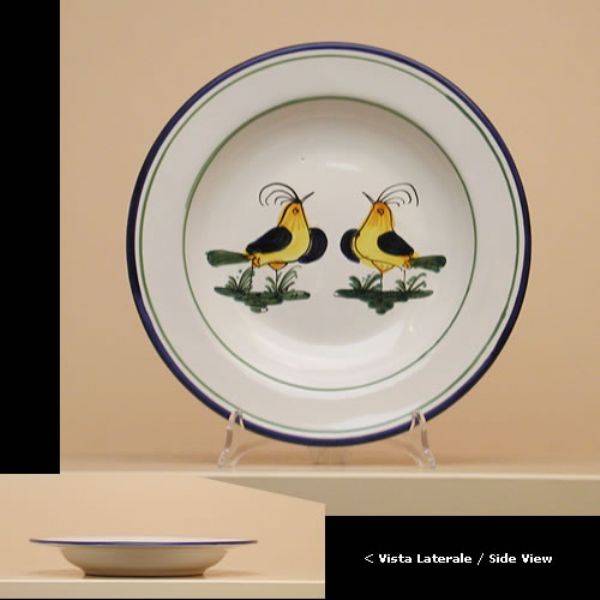 UC110 25 - Dinner plate, diameter cm.25, inches 9.84