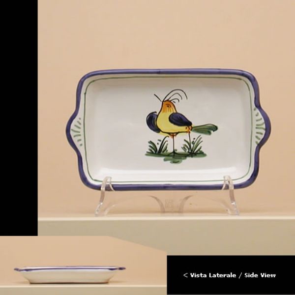 UC116 19 - Small butter plate, cm.19, incher 7.48