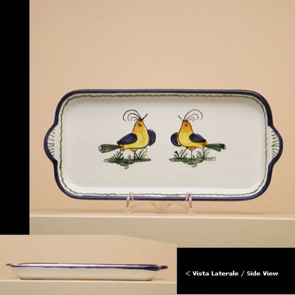 UC116 37 - Large butter plate, cm.37, inches 14.56