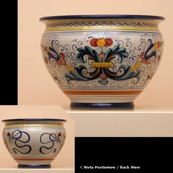 FO123 25 - Flower holder cm.25d, cm.21h