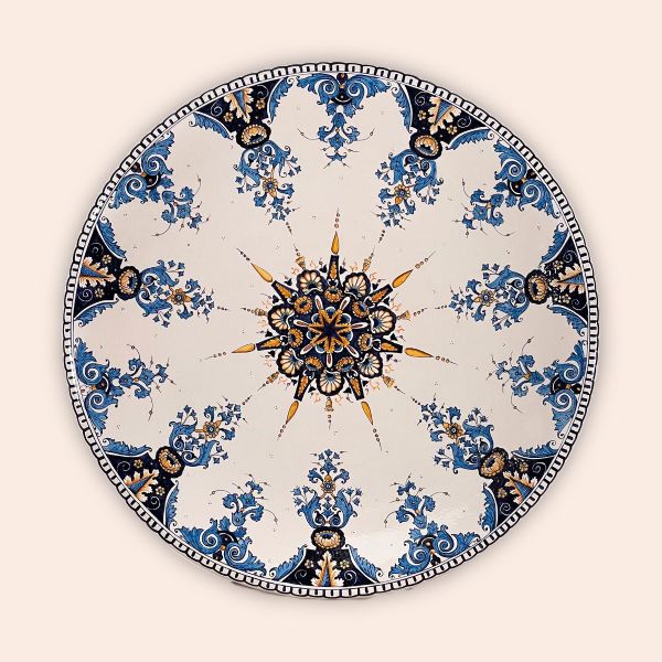 BA302F 67 - Wall plate cm. 67d