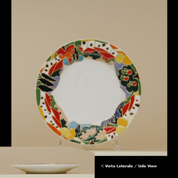 NW210B 22 - Dessert/Fruit plate cm. 22d naif day