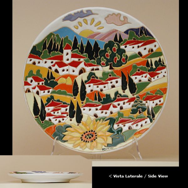 NW215E 35 - Round plate cm. 35d naif day