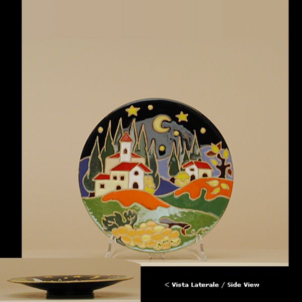 NB115B 20A - Shallow plate cm. 20 autumn naif night