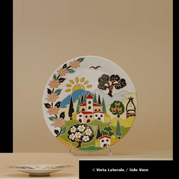 NW115C 25P - Shallow plate cm. 25 spring naif day