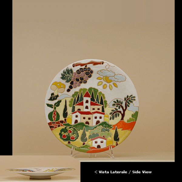 NW115C 25A - Shallow plate cm. 25 autumn naif day
