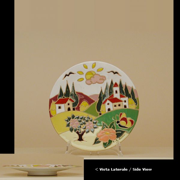 NW115B 20P - Shallow plate cm. 20 spring naif day