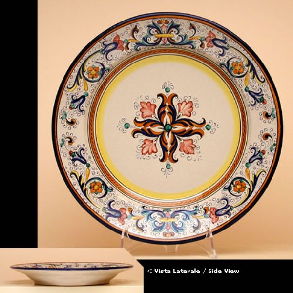 FO413 38 - Round plate, cm.38
