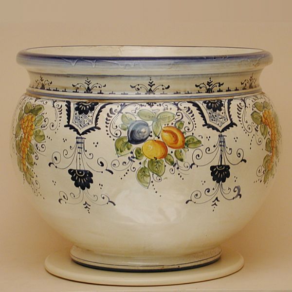 FR201E 40 - Round flower pot cm. 40 d. Fruttina