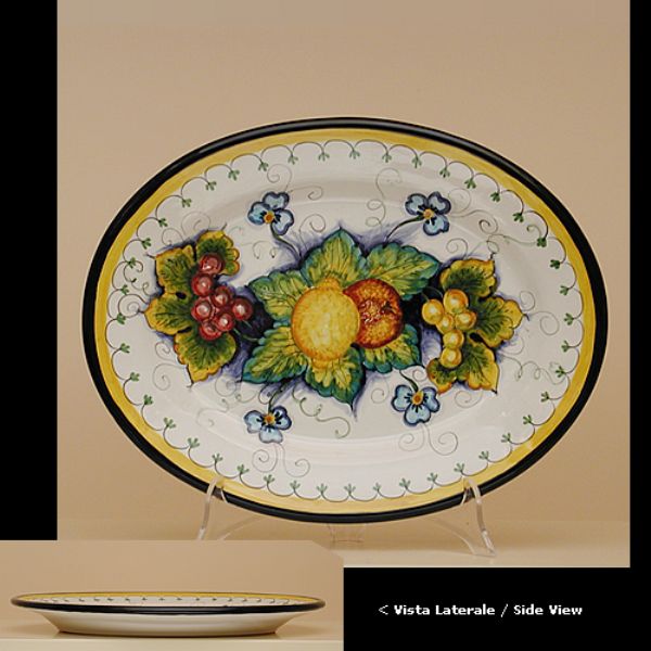 UL212C 38I - Oval tray cm 38