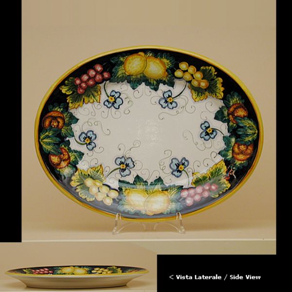 UL212C 38E - Oval tray cm 38