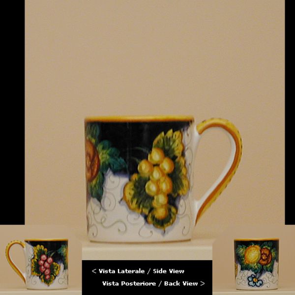 UL204B 09-6 - Set of 6 mugs cm 9 h