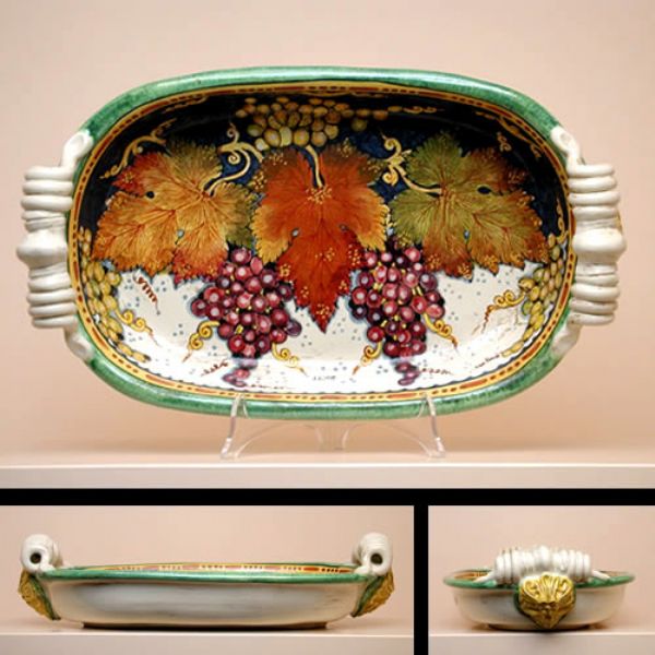 VA343C 51 - Deep rectangular tray cm.51 x 30 x 12H