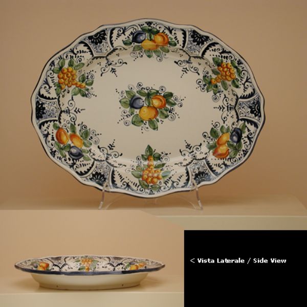 OVAL TRAY CM.45LX35W; DESIGN: FRUTTINA