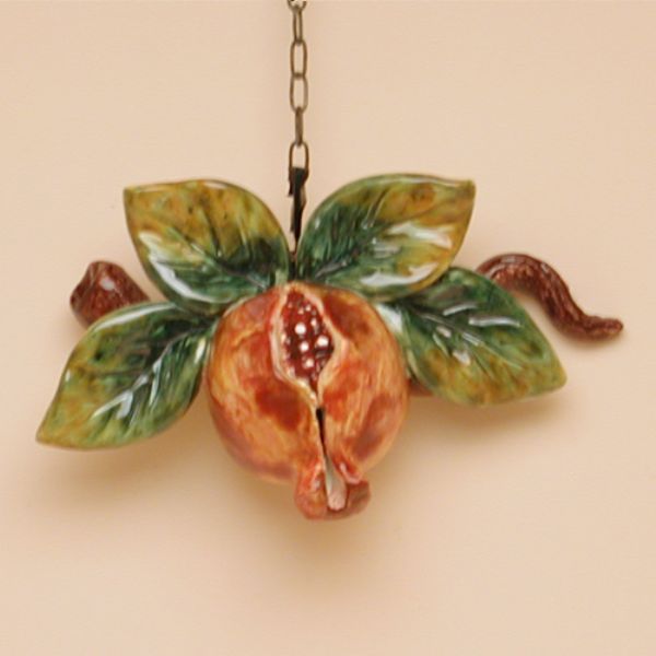 FA402B23MG - Pomegranate three branch cm.20x12h
