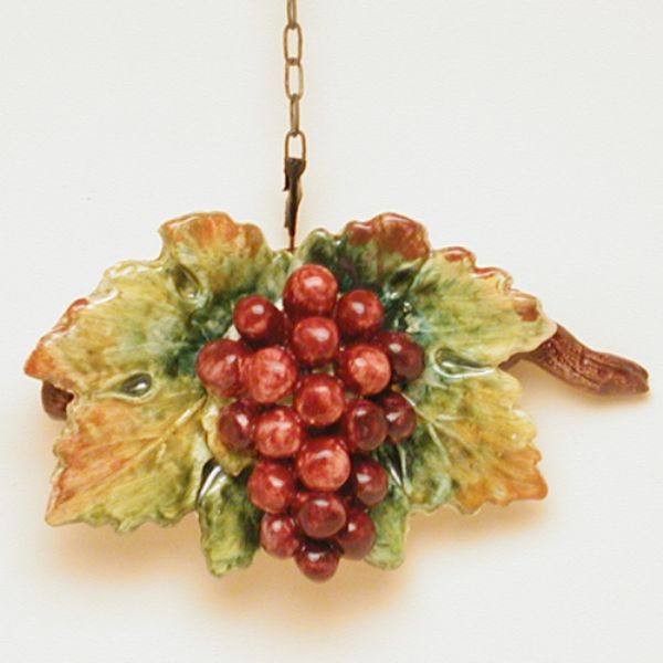 FA402B23U - Red grape vine cm.20x12h
