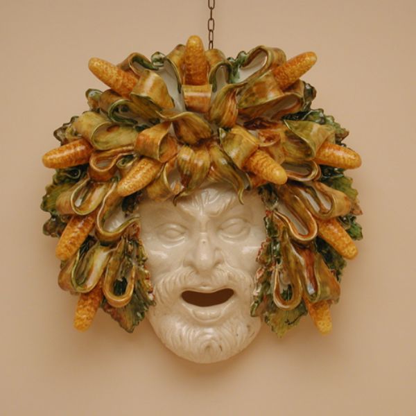 MA401C-35GR - large mask with corn cm.35x35